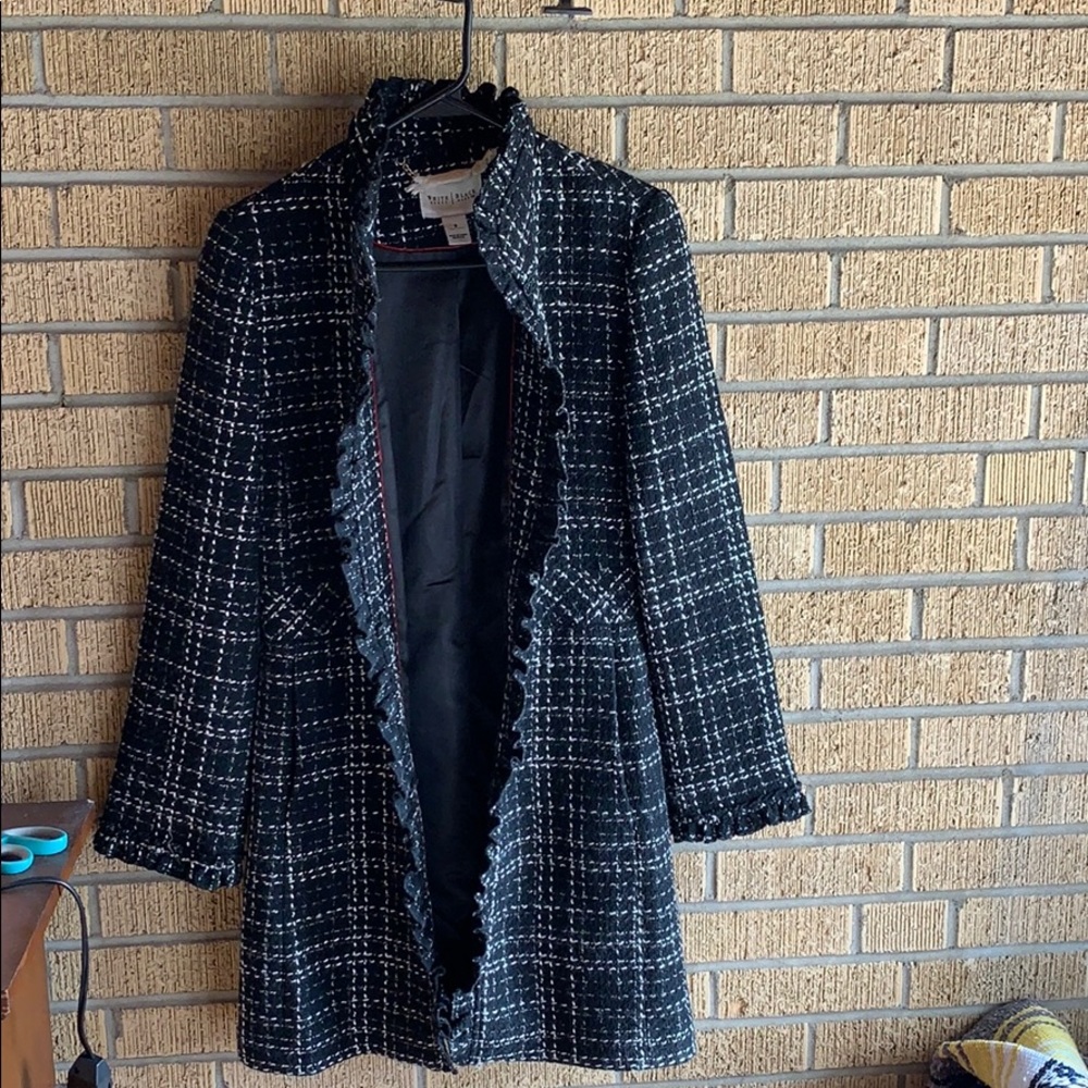 White House Black Market Over Coat